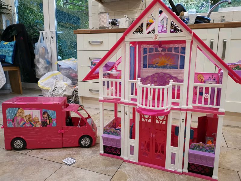 barbie dream house van